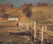 William Ritschel Northen California Coastal Scene oil painting